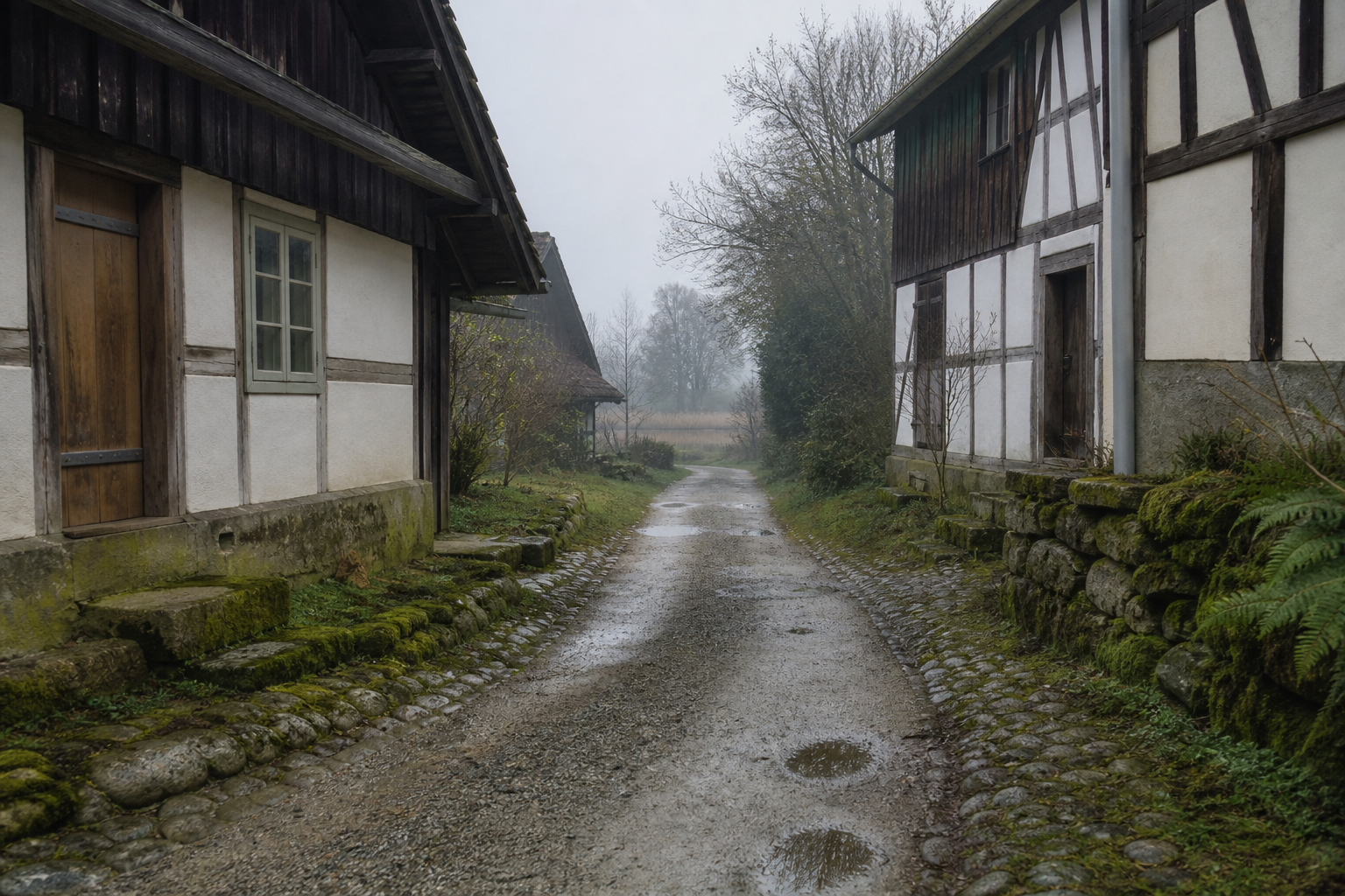 En alte Wäg dur s Dorf – woher mir chömed