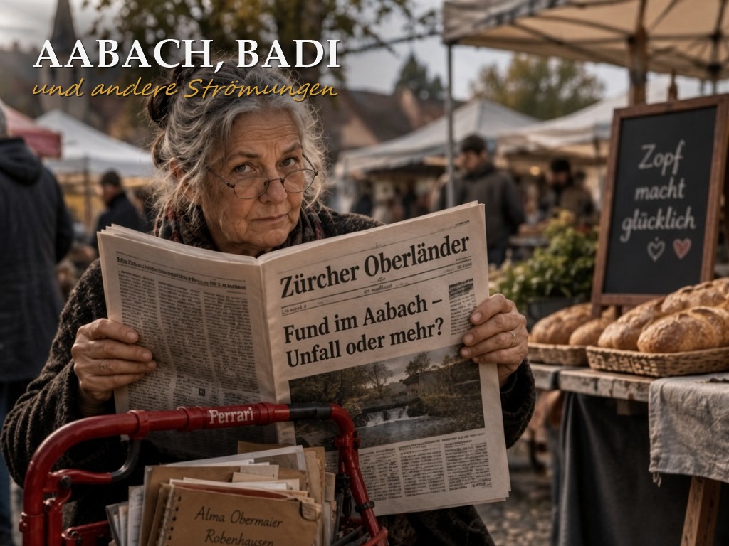 Fall 3: Aabach, Badi und andere Strömungen – Alma am Markt